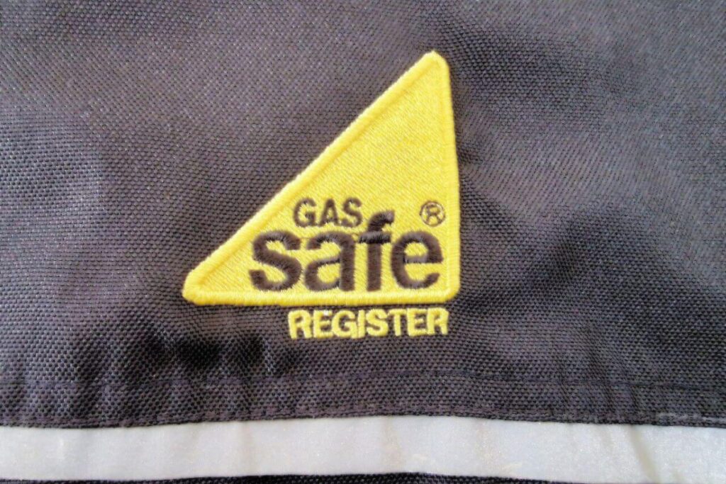 Gas Safe embroidered logo