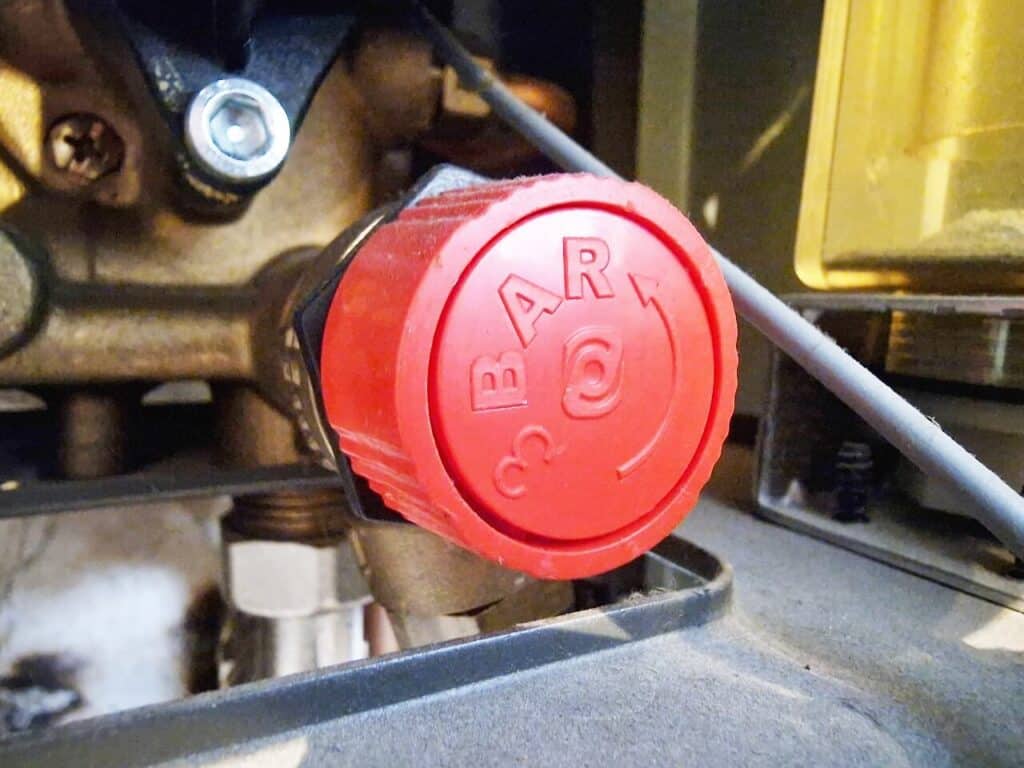 boiler pressure relief valve