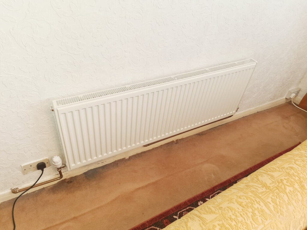 new radiator replaced