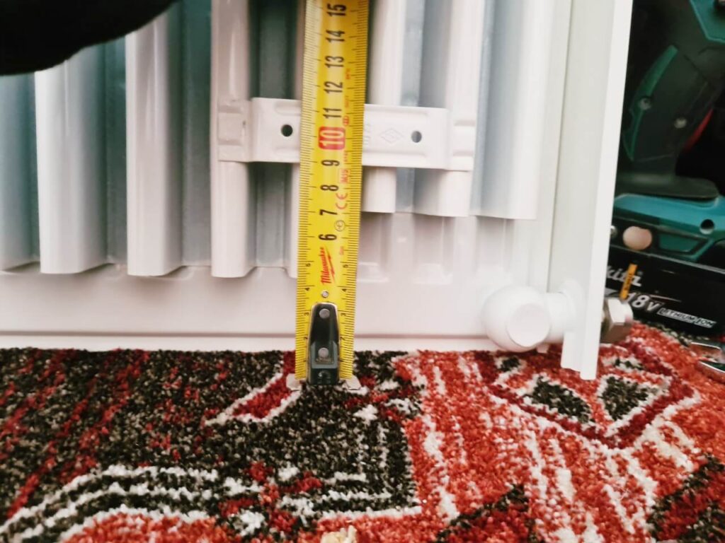 radiator replacement measurement
