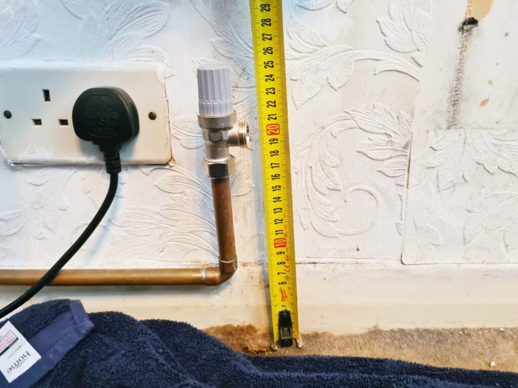 radiator replacement measuring
