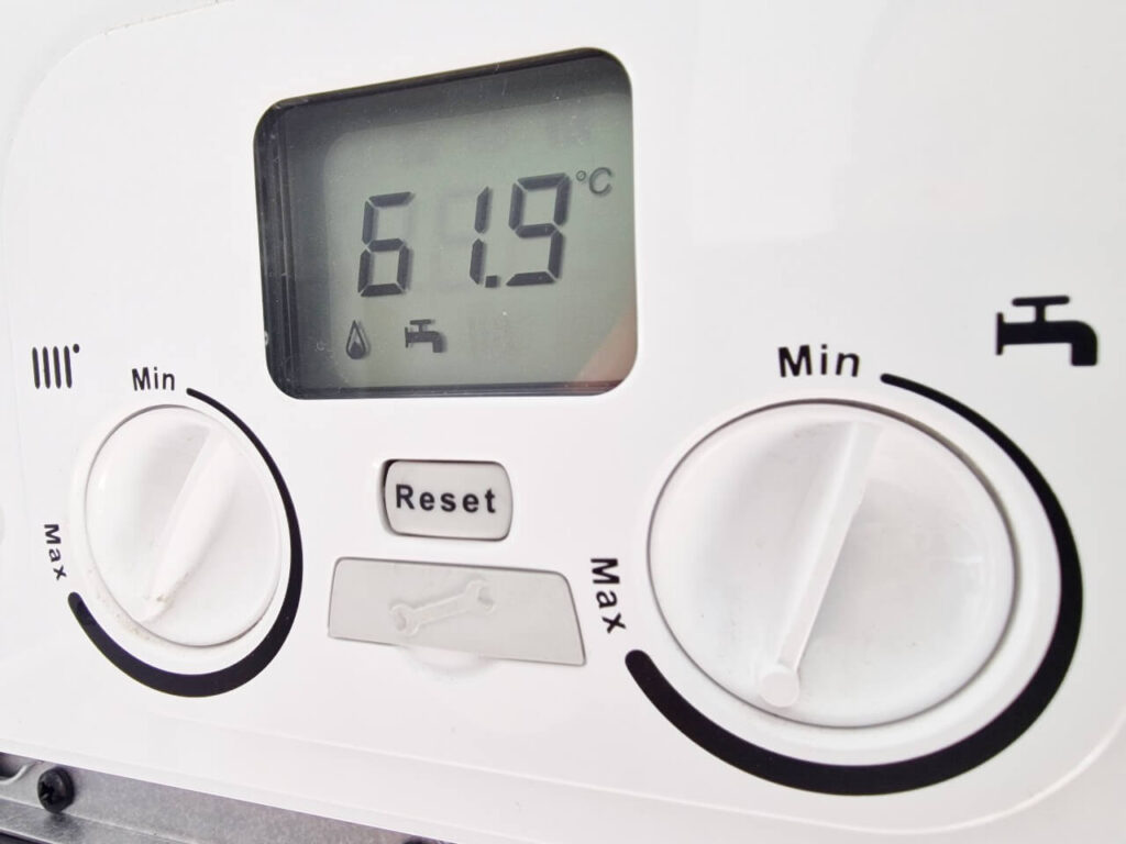 the optimum temperature to set combi boiler