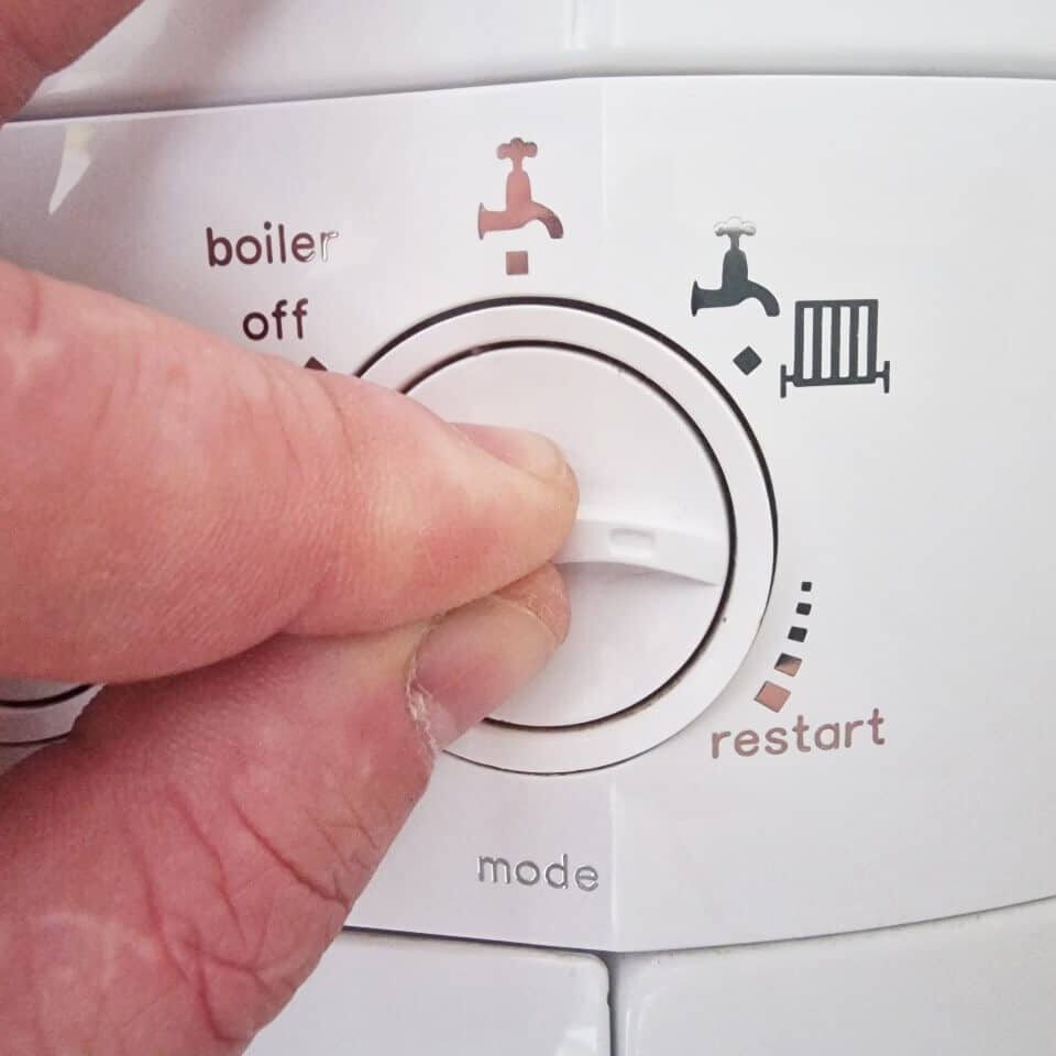 how to reset an Ideal boiler