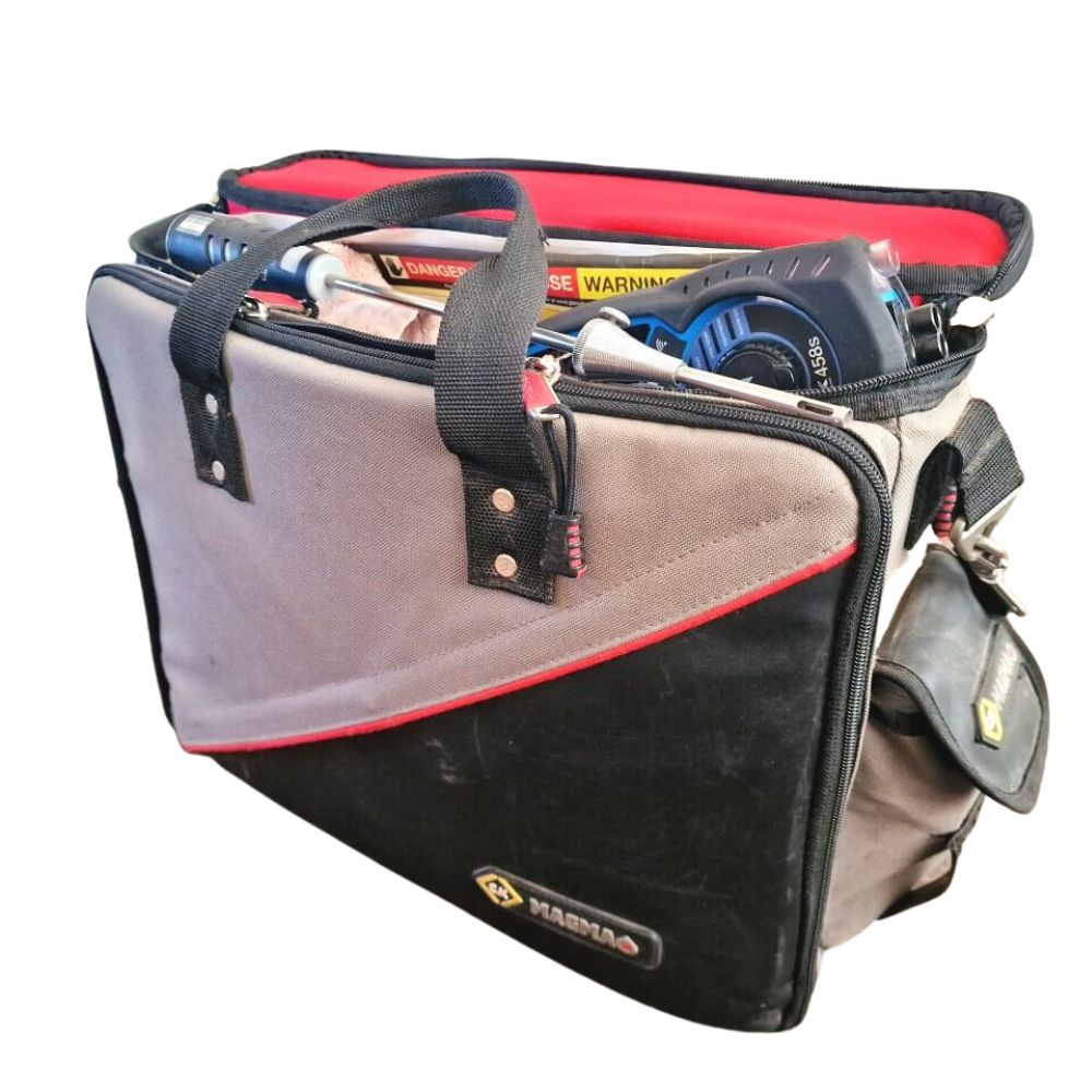 Magma flue gas analyser tool bag