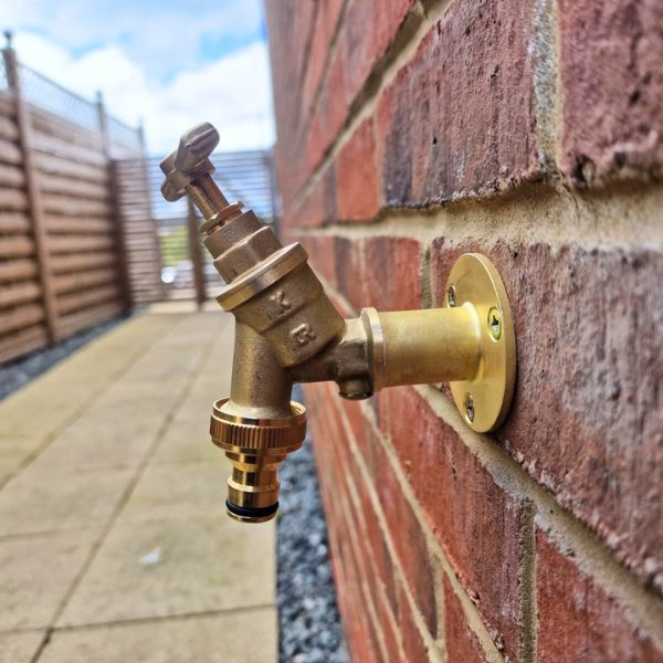 New build outside tap
