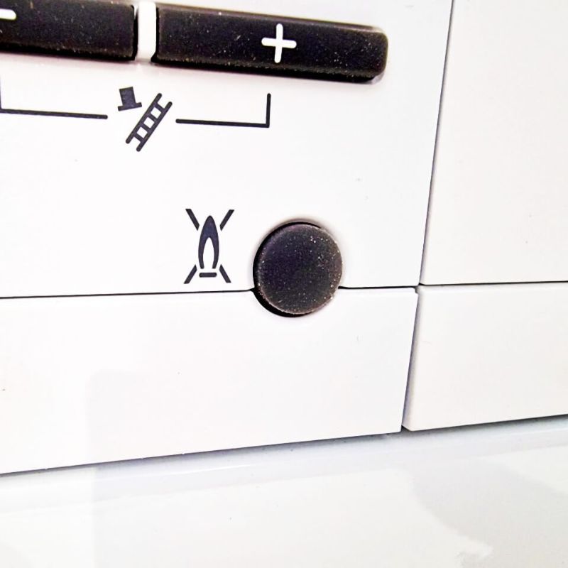 Vaillant boiler reset button