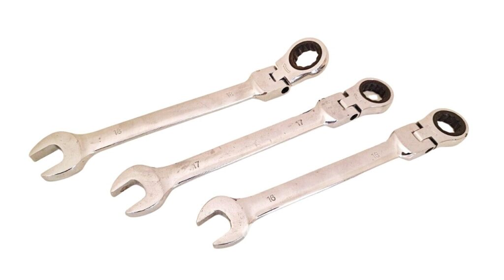 Ratchet radiator spanners