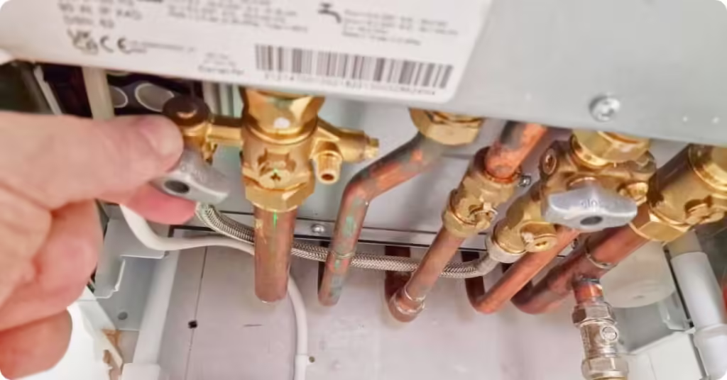 Vaillant boiler leaking