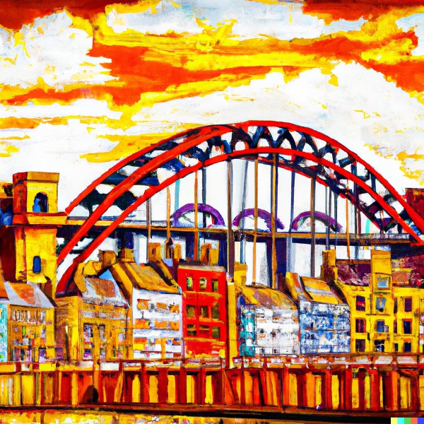 Newcastle upon Tyne painting