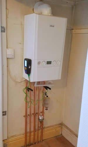 ideal boiler installed